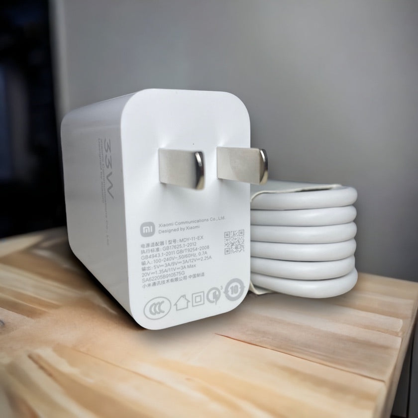 Cargador Americano 33W Xiaomi Original