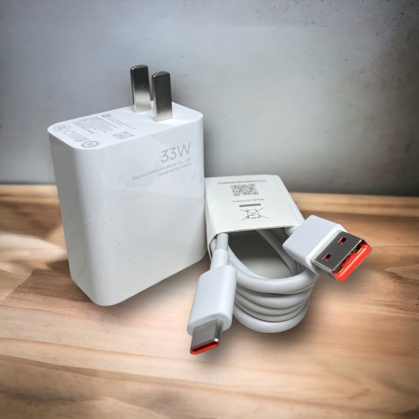 Cargador Americano 33W Xiaomi Original
